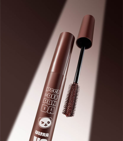 MÁSCARA PARA CÍLIOS PEEL-OFF PANDA ULTRA VOLUME – MARROM