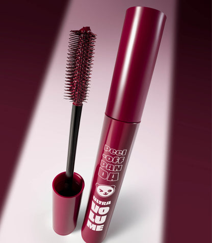 MÁSCARA PARA CÍLIOS PEEL-OFF PANDA ULTRA VOLUME – MARSALA