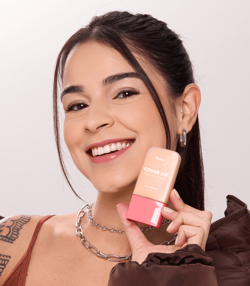 Kit Base Cover Fix D.3 + Pó Solto Ultrafino Claro