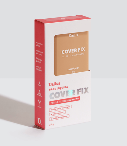 Kit Base Cover Fix D.5 + Pó Solto Ultrafino Médio