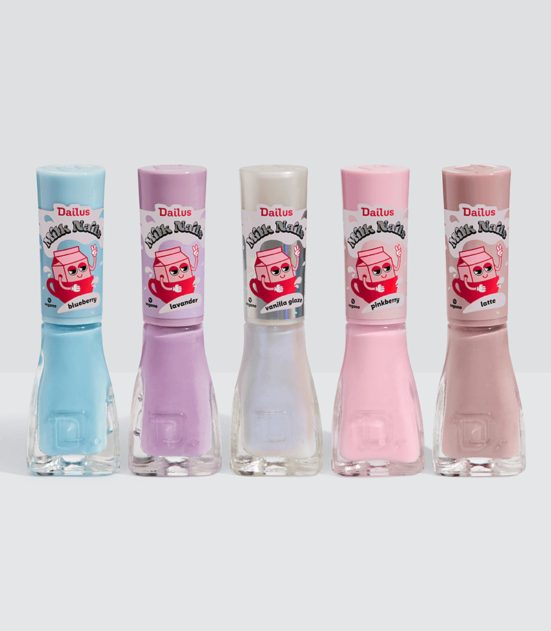 Kit Esmaltes Milk Nails