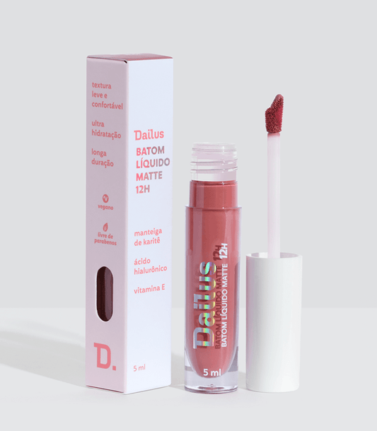 Batom Líquido Matte 12h – Nude