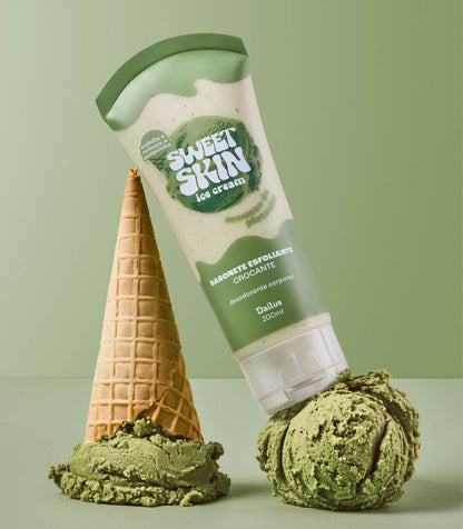 SABONETE ESFOLIANTE CROCANTE (MOUSSE DE PISTACHE) – SWEET SKIN ICE CREAM