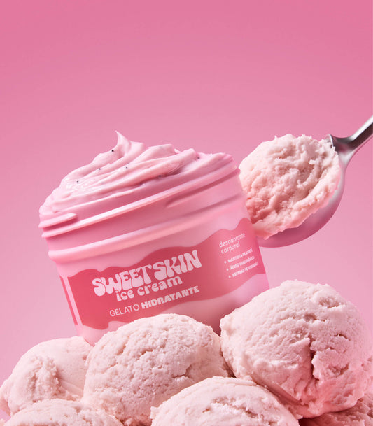 GELATO HIDRATANTE (MORANGO AO LEITE) – SWEET SKIN ICE CREAM