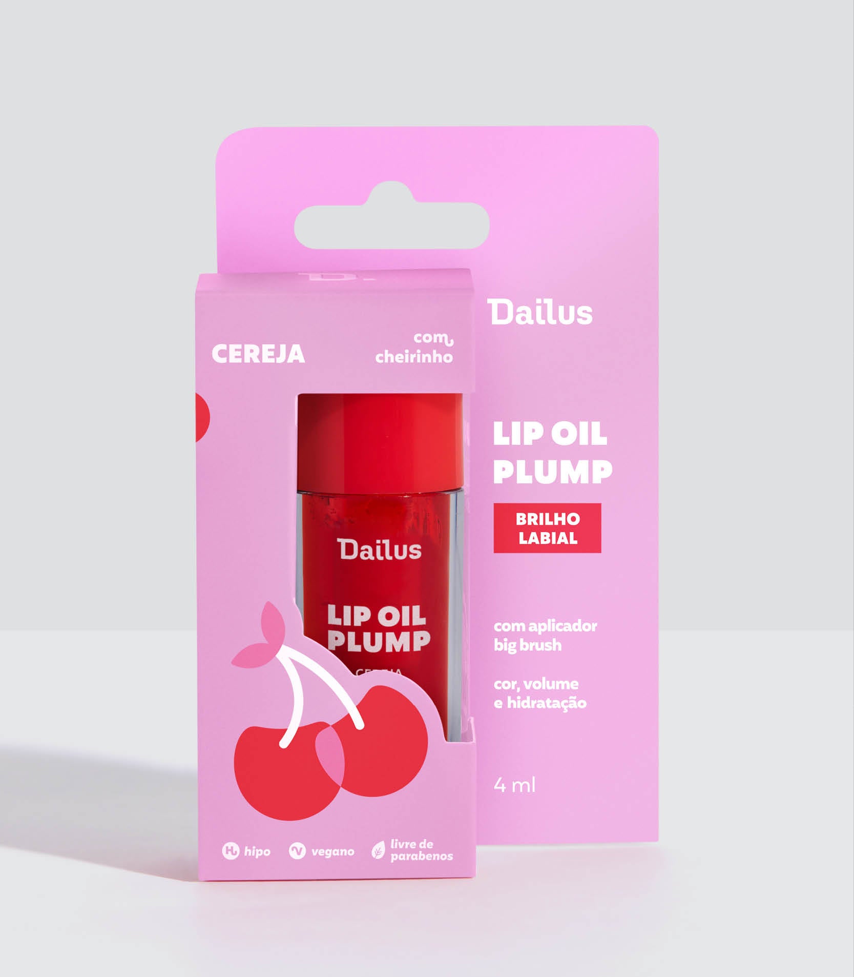 LIP OIL PLUMP – CEREJA – Dailus