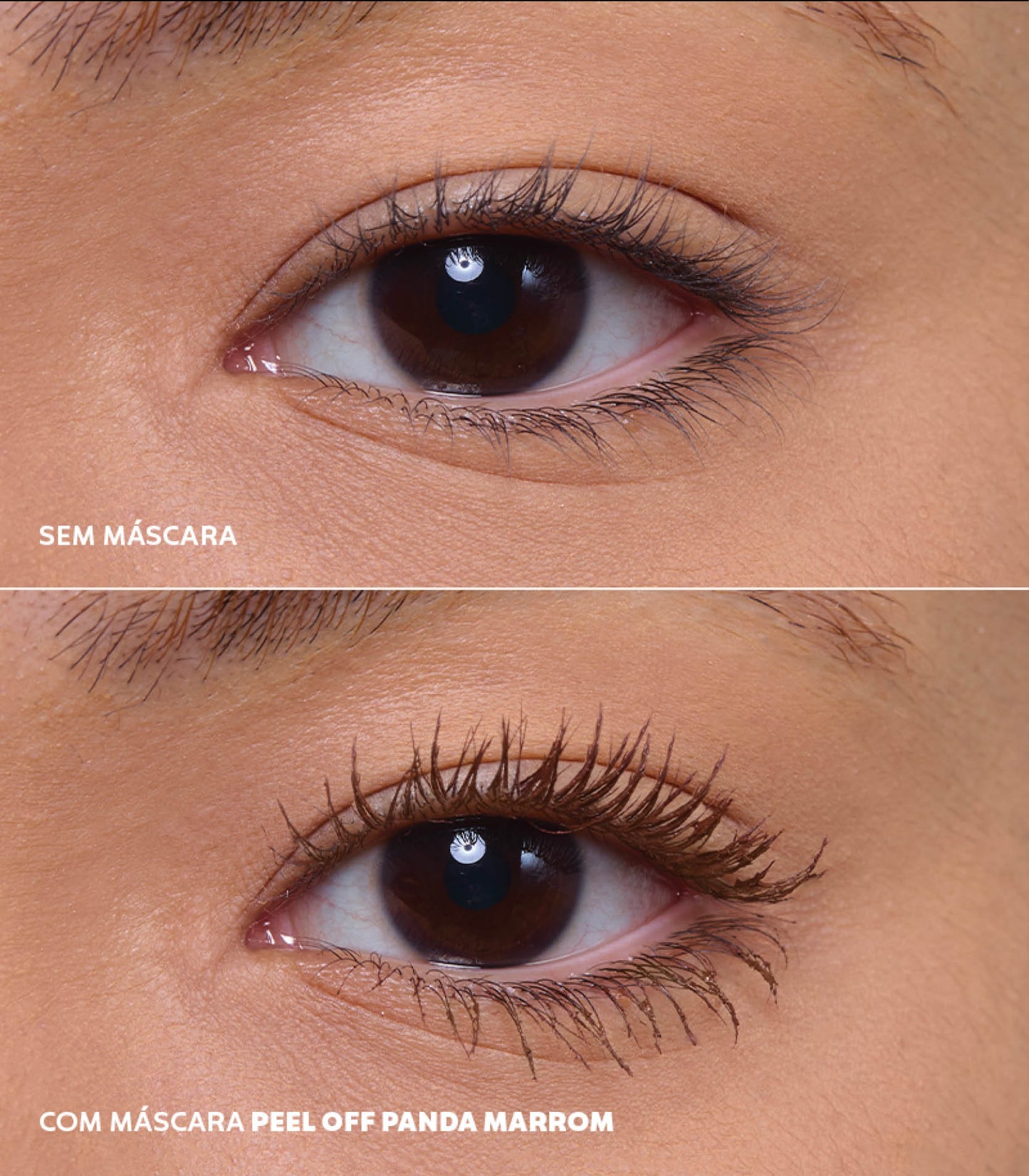 Máscara Para Cílios Peel-Off Panda – Marrom