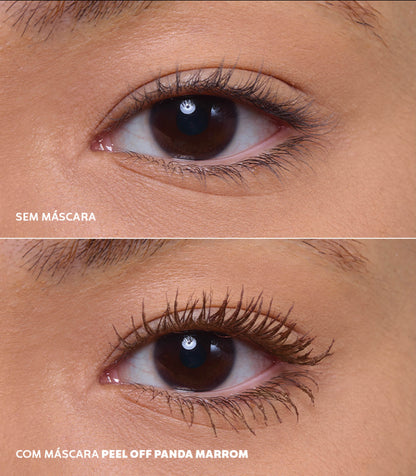 Máscara Para Cílios Peel-Off Panda – Marrom