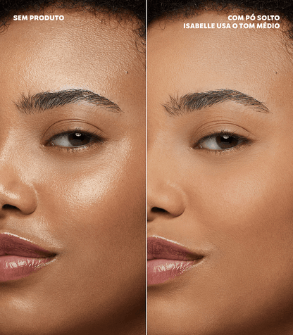 Kit Base Cover Fix D.7 + Pó Solto Ultrafino Médio