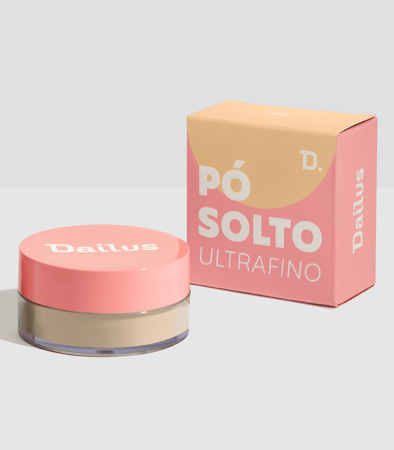 Kit Base Cover Fix D.2 + Pó Solto Ultrafino Claro