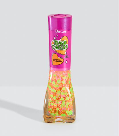 Esmalte Trago Confetes – Copo Cheio E Coração Vazio