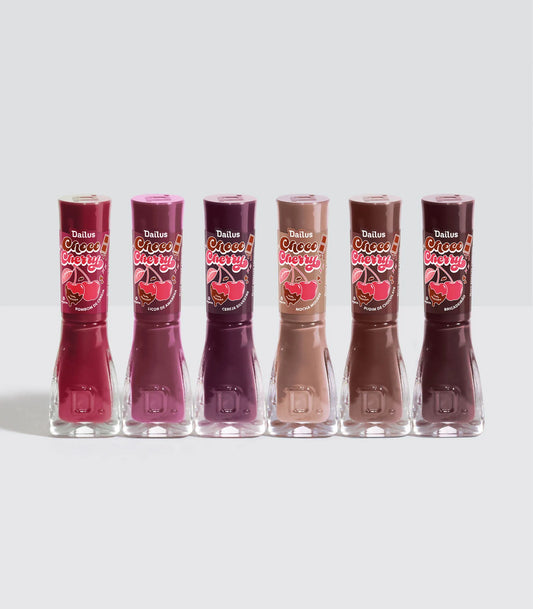 Kit Esmaltes Choco Cherry