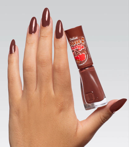 Esmalte Choco Cherry - Pudim de Chocolate