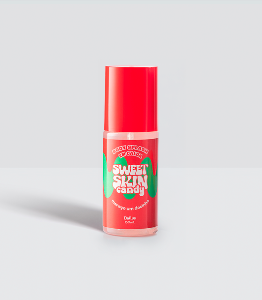 BODY SPLASH EM CALDA – MEREÇO UM DOCINHO (MELANCIA ICE) – SWEET SKIN CANDY