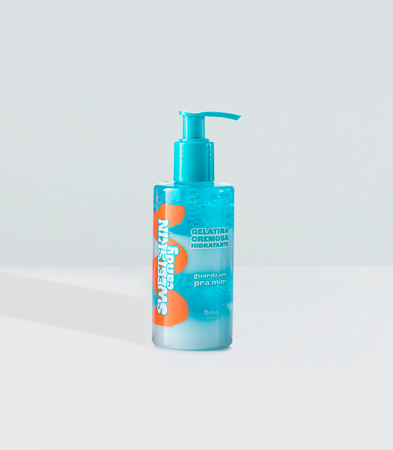 GELATINA CREMOSA HIDRATANTE – GUARDA UM PRA MIM – (CINNAMON ROLL) – SWEET SKIN CANDY