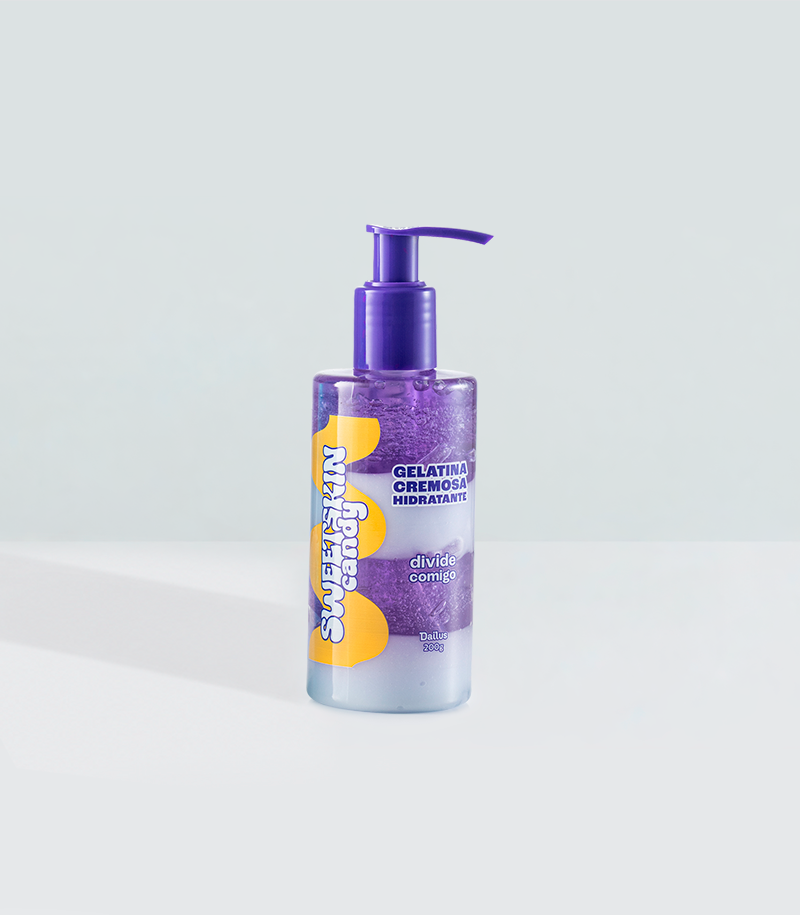 GELATINA CREMOSA HIDRATANTE – DIVIDE COMIGO – (BERRIES) – SWEET SKIN CANDY