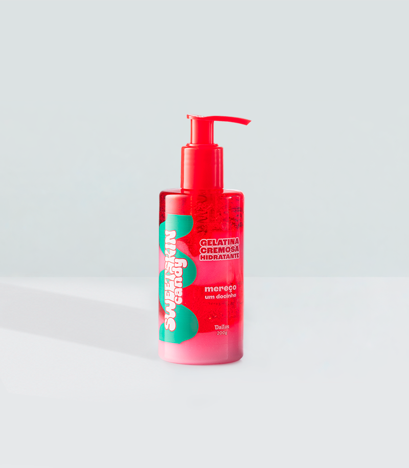 GELATINA CREMOSA HIDRATANTE - MEREÇO UM DOCINHO – (MELANCIA ICE) – SWEET SKIN CANDY