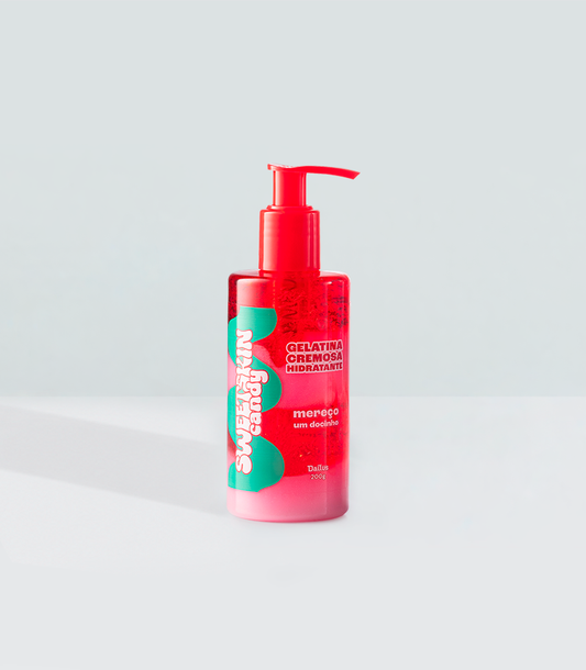 GELATINA CREMOSA HIDRATANTE - MEREÇO UM DOCINHO – (MELANCIA ICE) – SWEET SKIN CANDY
