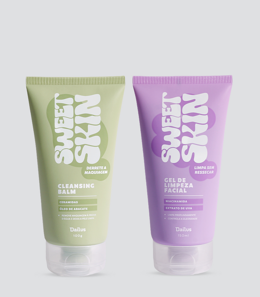 Kit Double Cleansing – Cleansing Balm + Gel de Limpeza