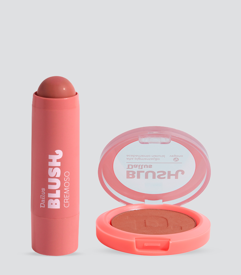 Kit Dupla De Blushes – Pêssego + Tô Bege