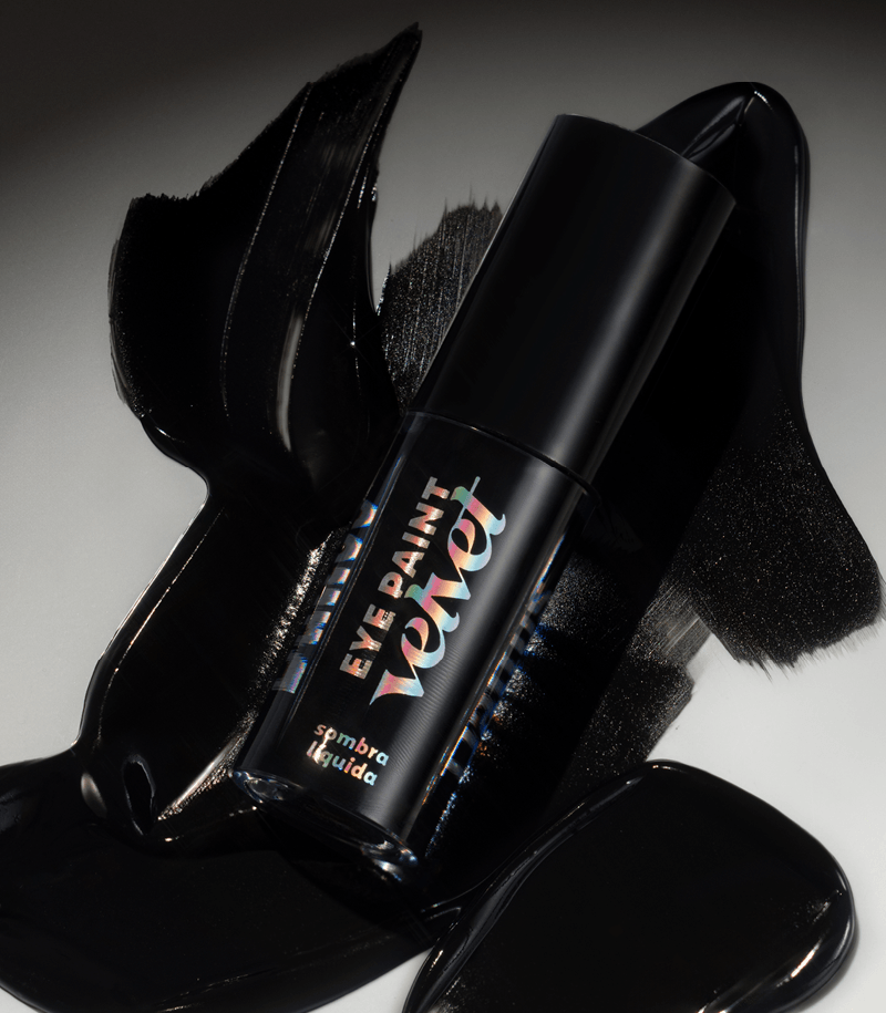 Sombra Líquida – Eye Paint Velvet – Black